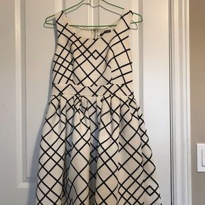 Top shop white day dress